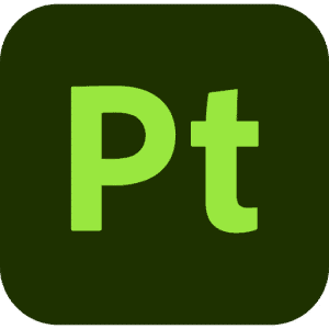 P+ icon on a dark background, representing positive or increased value in a digital or creative context.