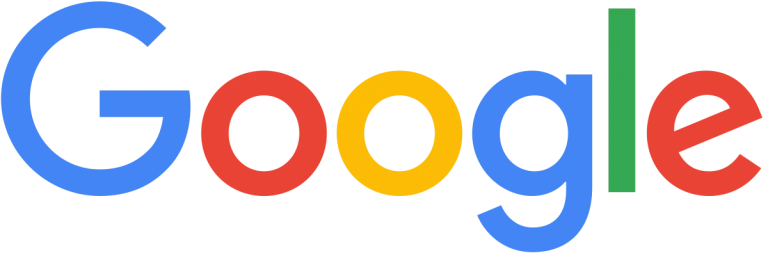 Google logo in vibrant primary colours on a transparent background.