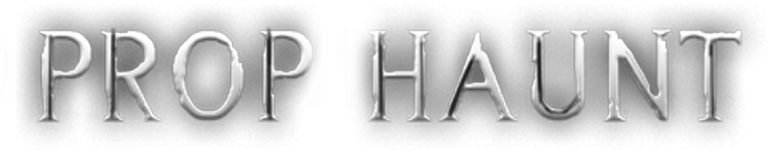 Prop haunted game artwork, eerie horror theme with ghostly figures and dark shadows, digital illustration for a haunting video game experience.
