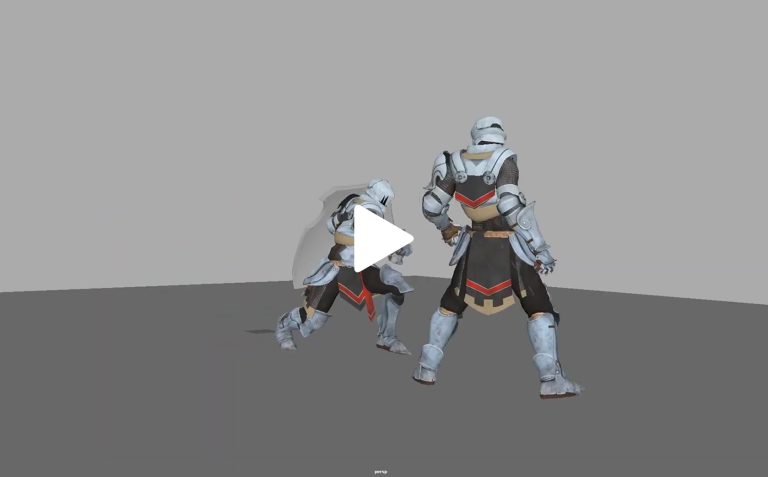 Playable characters from a sci-fi video game, in futuristic armor, standing on a grey background, 3D model, detailed textures, dynamic poses, game art style.
