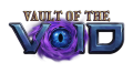 Eye with swirling purple energy inside the "O" of the word "VOID" in the logo.