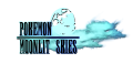 Nike logo over clouds and a moonlit sky, with dynamic blue and white tones, creating a mystical and energetic atmosphere suited for gaming or fantasy themes.
